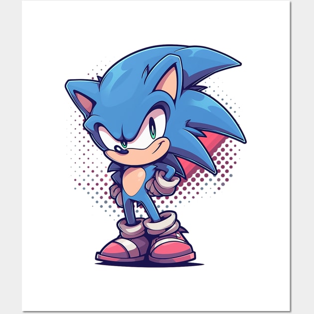 sonic Wall Art by lets find pirate